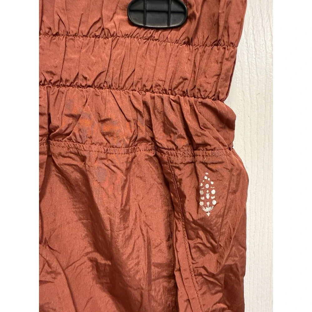 FP Movement Free People The Way Home Shorts Red Earth Size Large Flirty Fun